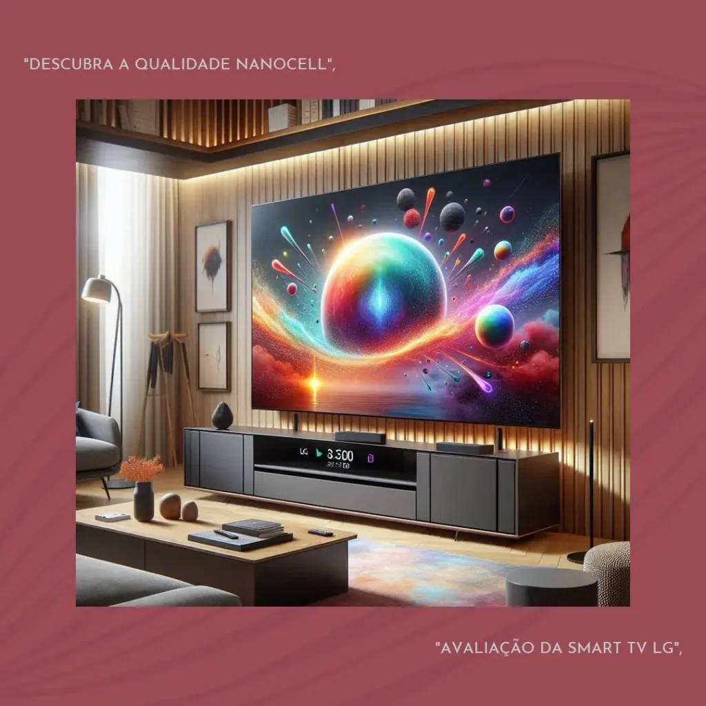 Smart TV 4K 75" LG NanoCell 75NANO80T: Performance Imbatível e Design Sofisticado