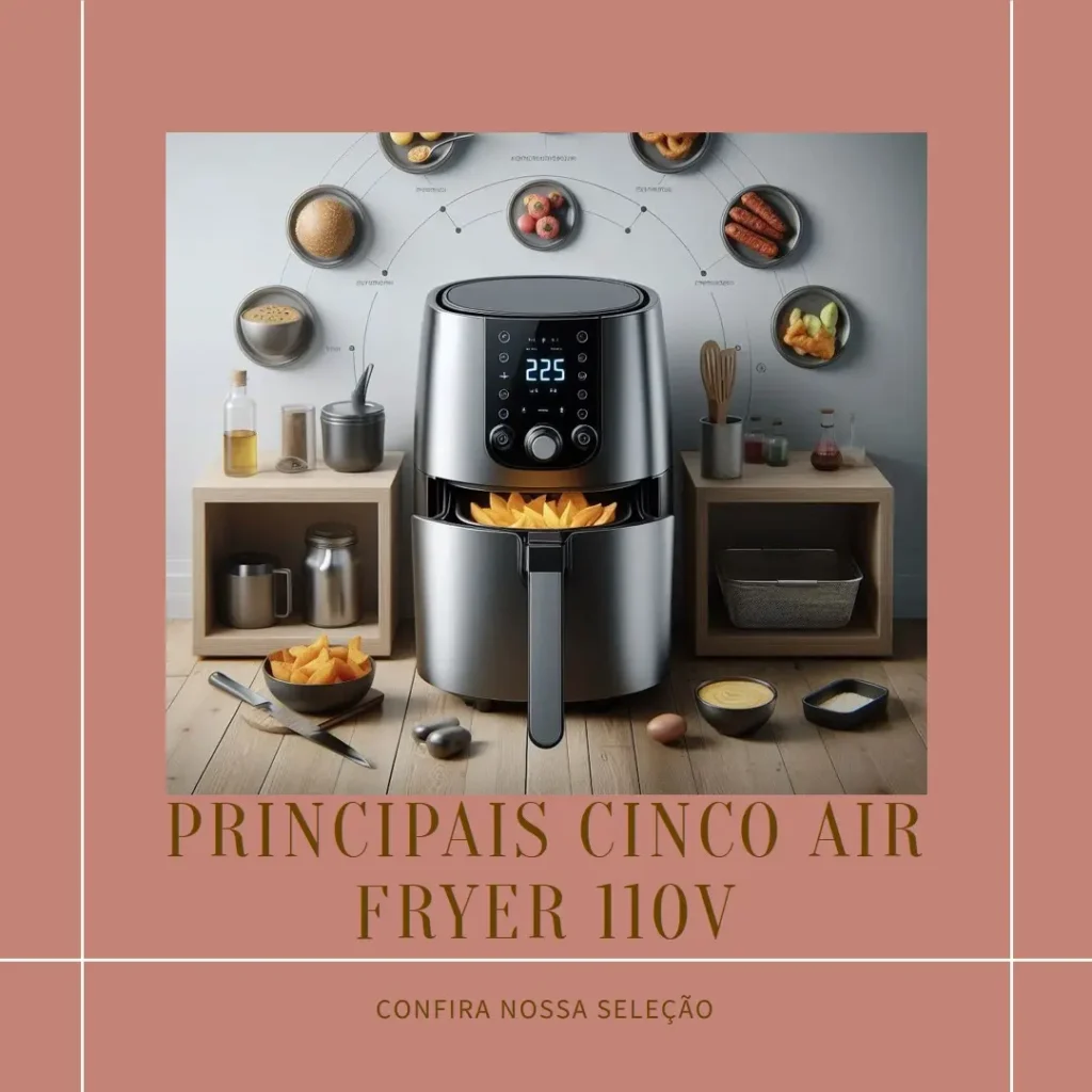Principais Cinco air fryer 110v