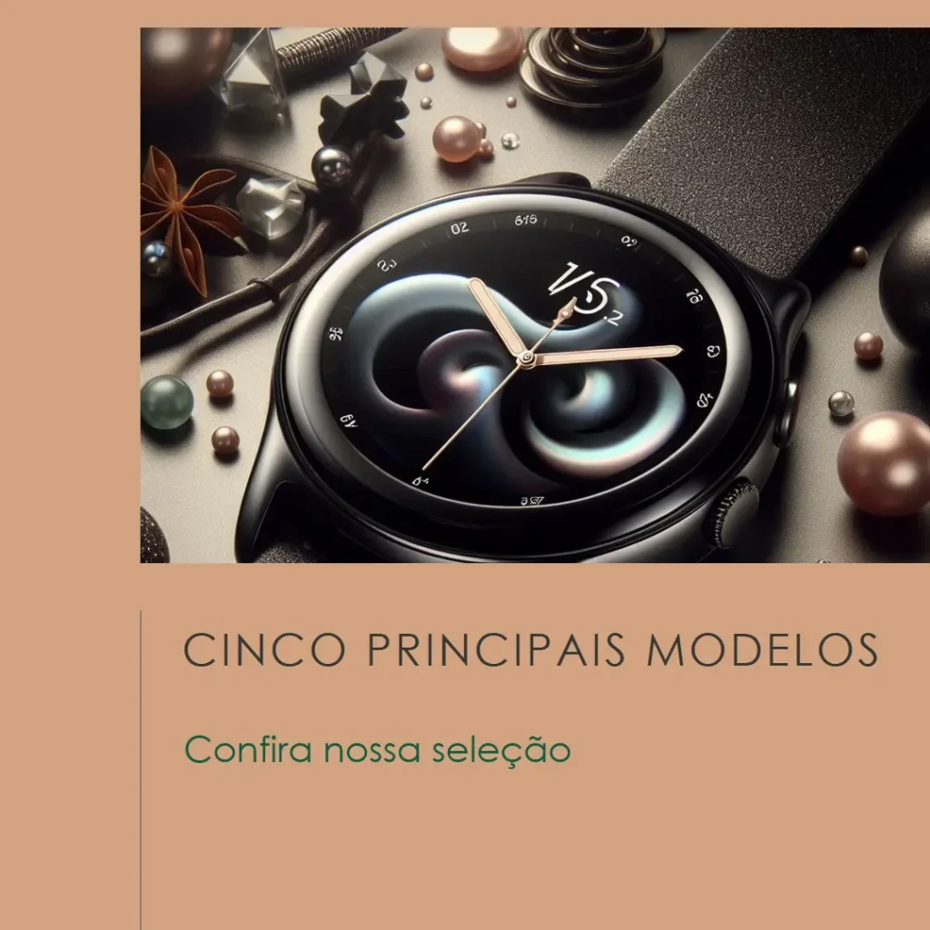 Cinco Principais Modelos de Galaxy watch 7 40mm