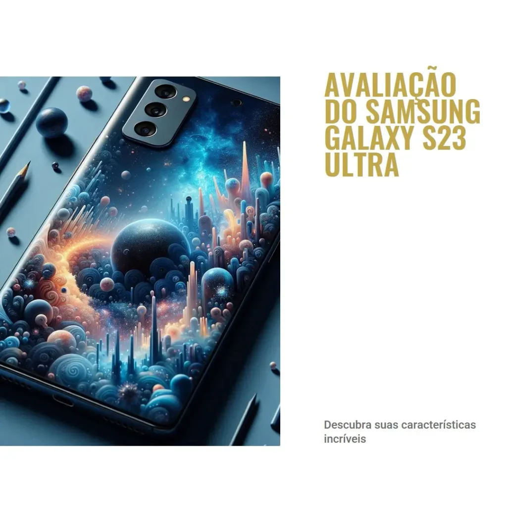 Samsung Galaxy S23 Ultra 5G 256 GB: Poder e Tecnologia