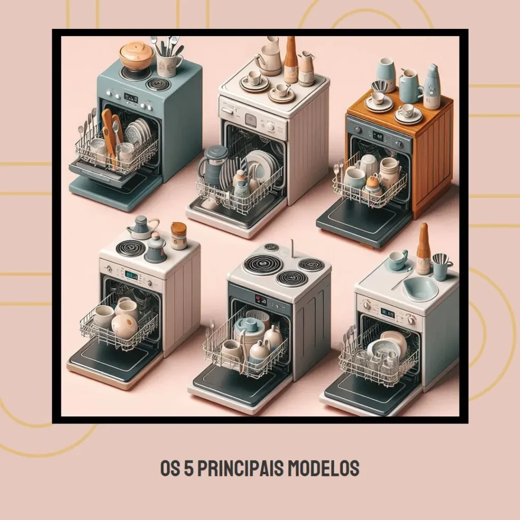 Os 5 Principais Modelos de maquina de lavar louca pequena