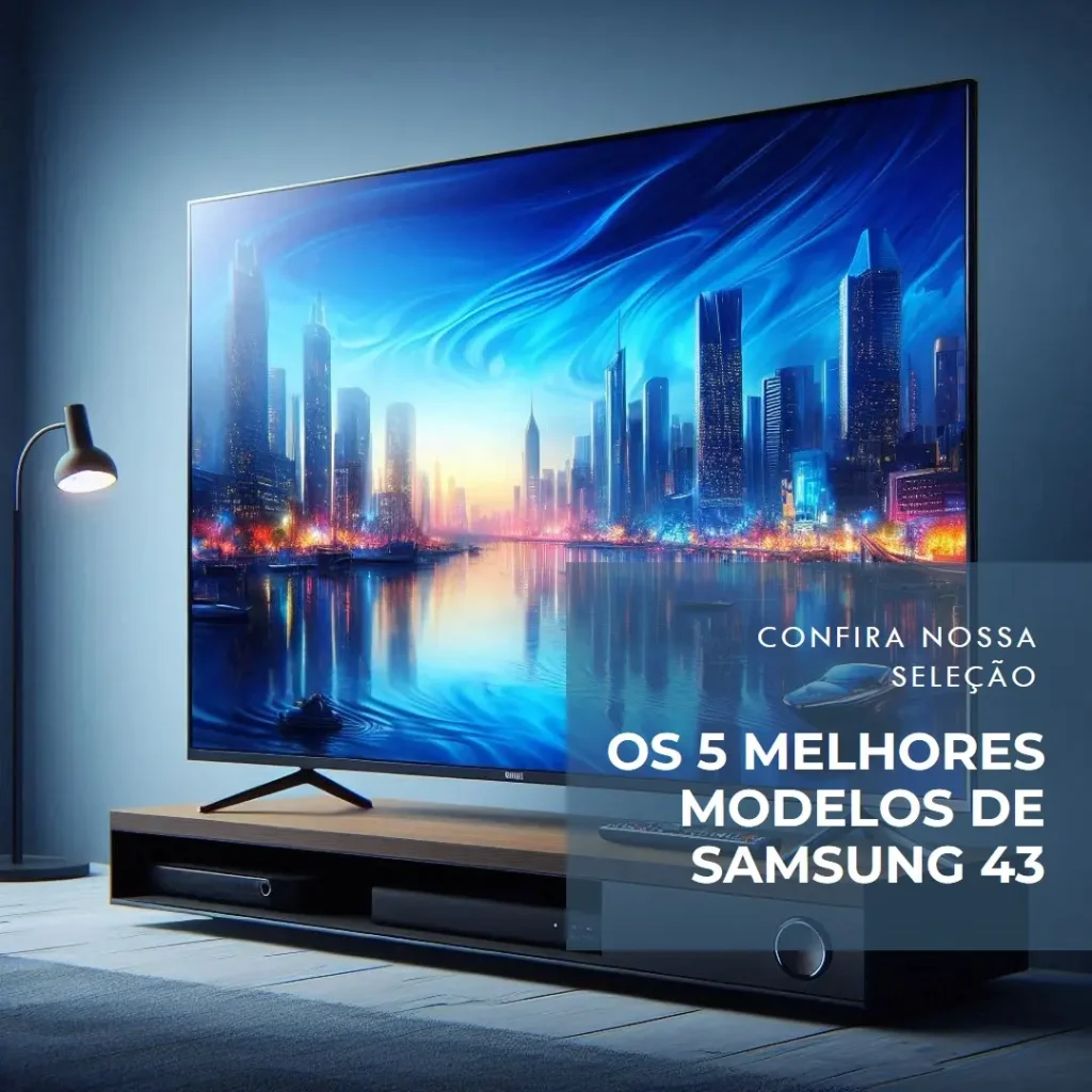 Os 5 Melhores Modelos de Samsung 43