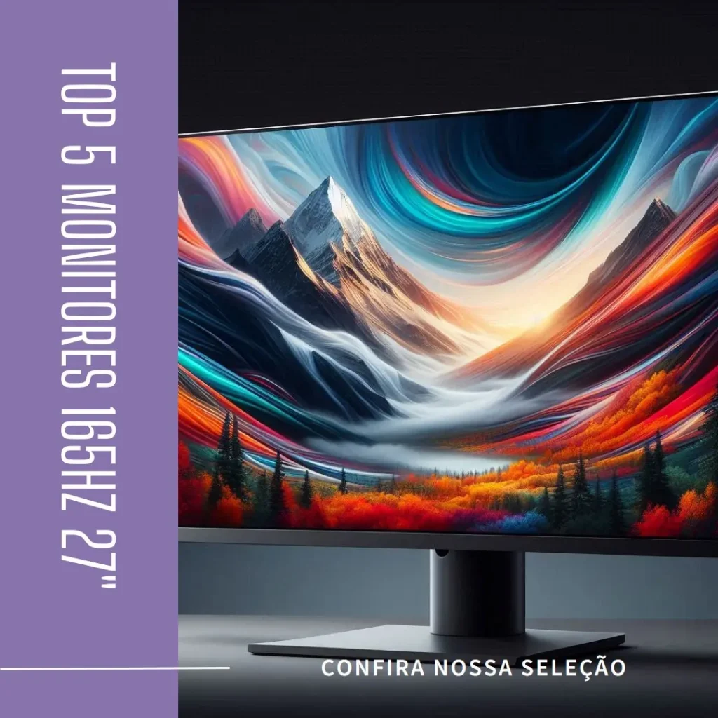 Top 5 Opções de Monitor 165hz 27 polegadas