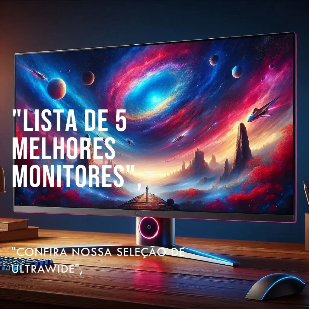 Lista de 5 Melhores:  monitor 34 ultrawide