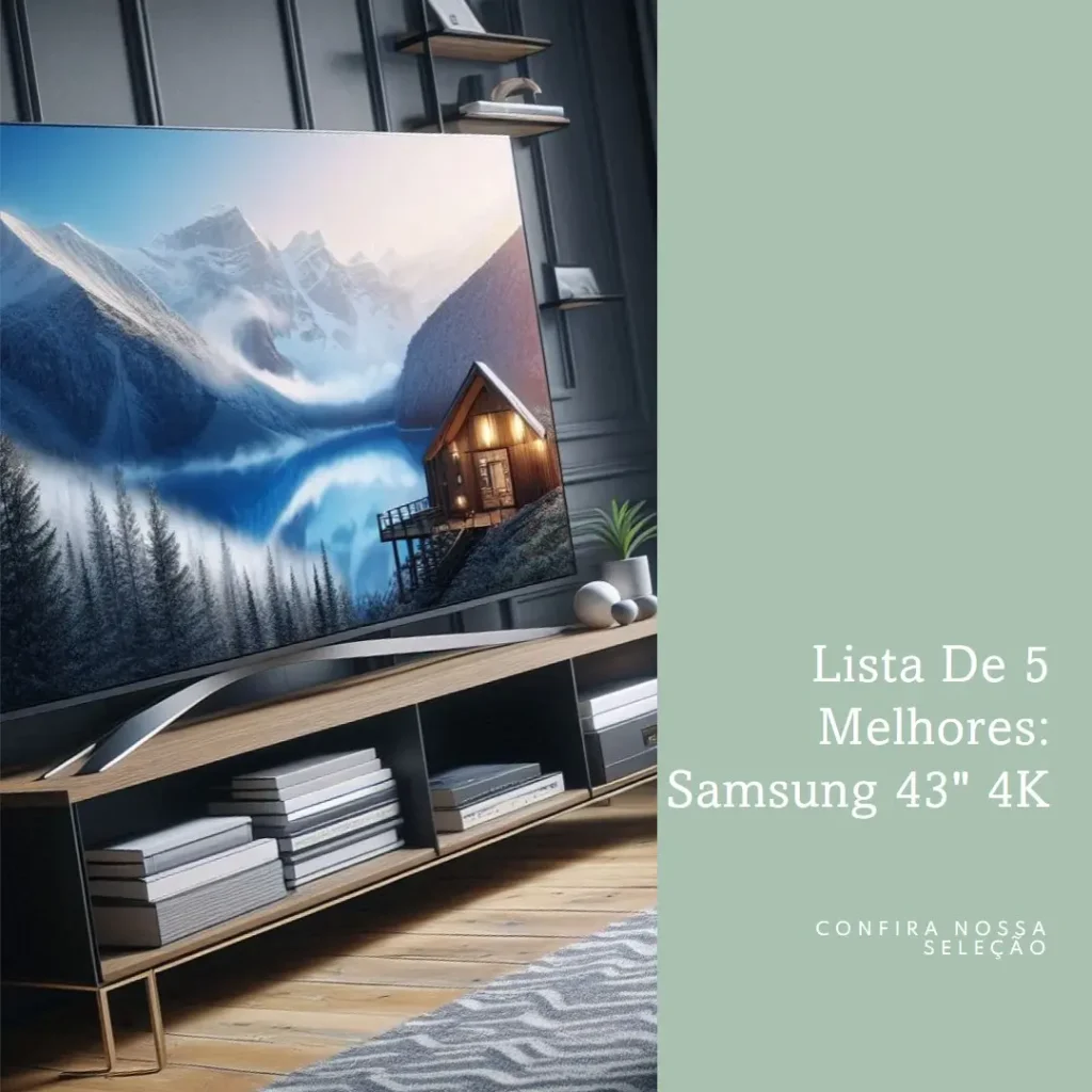 Lista de 5 Melhores: Samsung 43 polegadas 4k