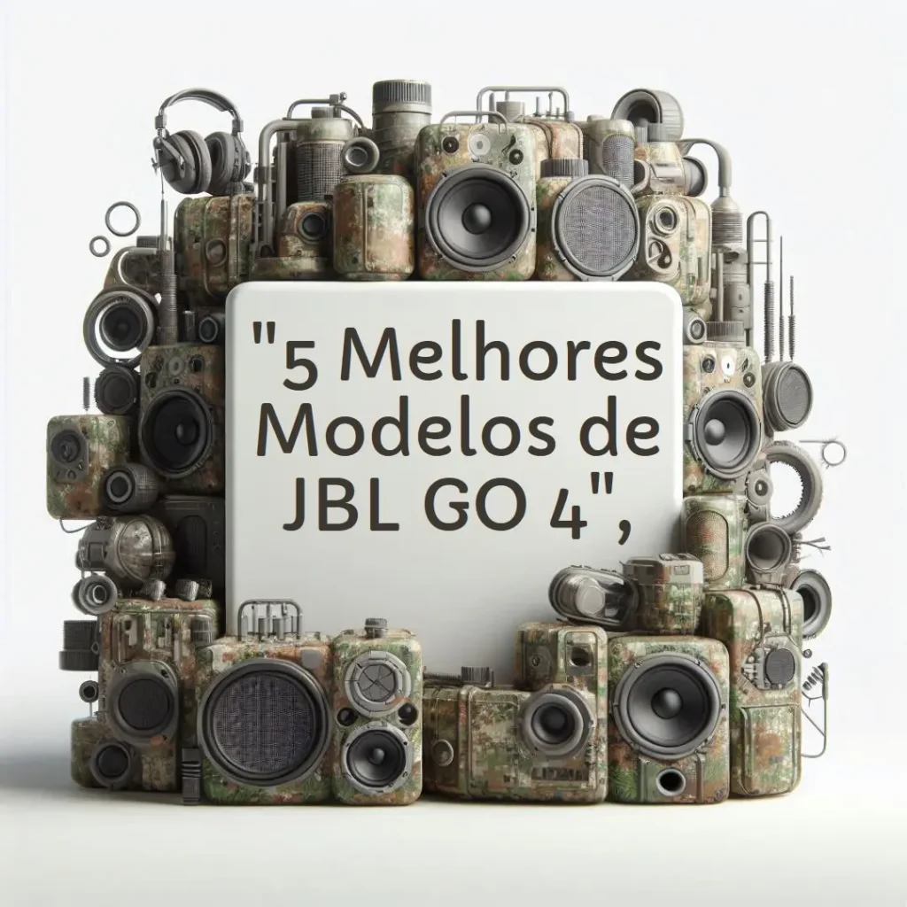 5 Melhores Modelos de JBL GO 4 camuflada