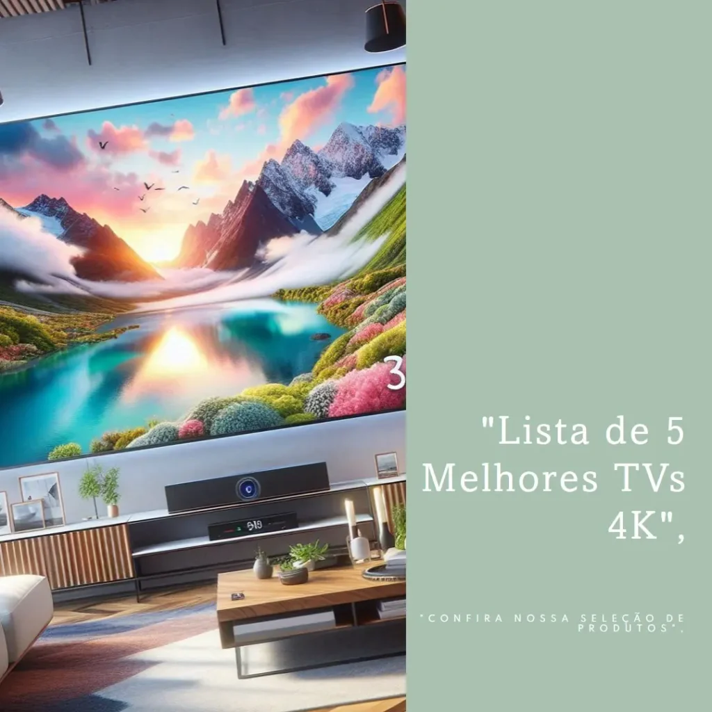 Lista de 5 Melhores: tv 4k 50′