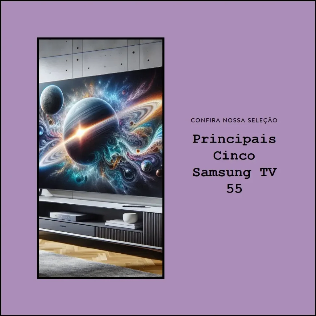 Principais Cinco Samsung Smart TV 55