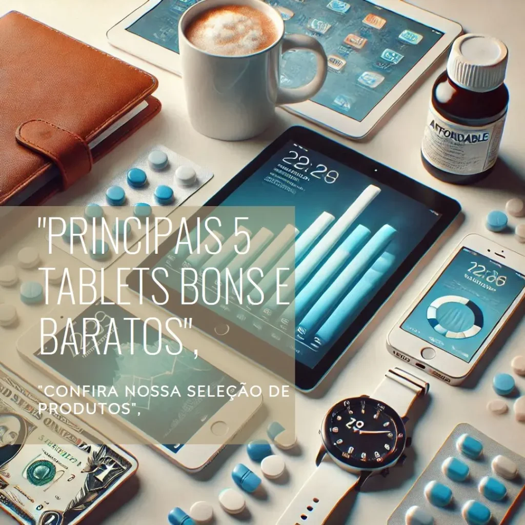 Principais 5 tablet bom e barato
