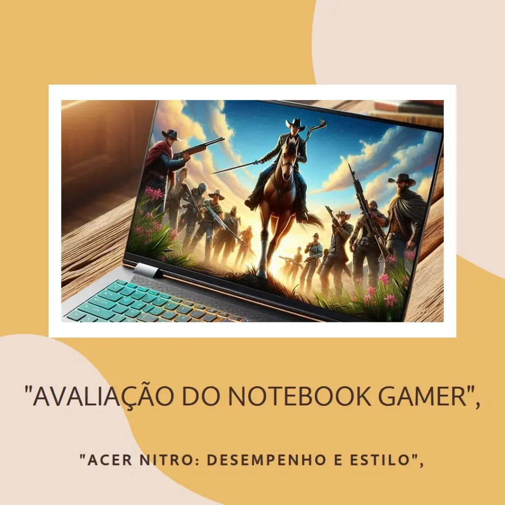 Notebook Gamer Acer Nitro V15 15.6" FHD 144Hz I5-13420H SSD 512GB 8GB DDR5 RTX 2050 W11H