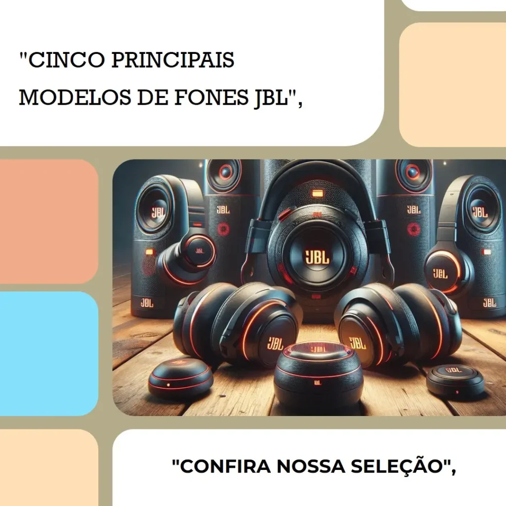 Cinco Principais Modelos de fones JBL wave buds