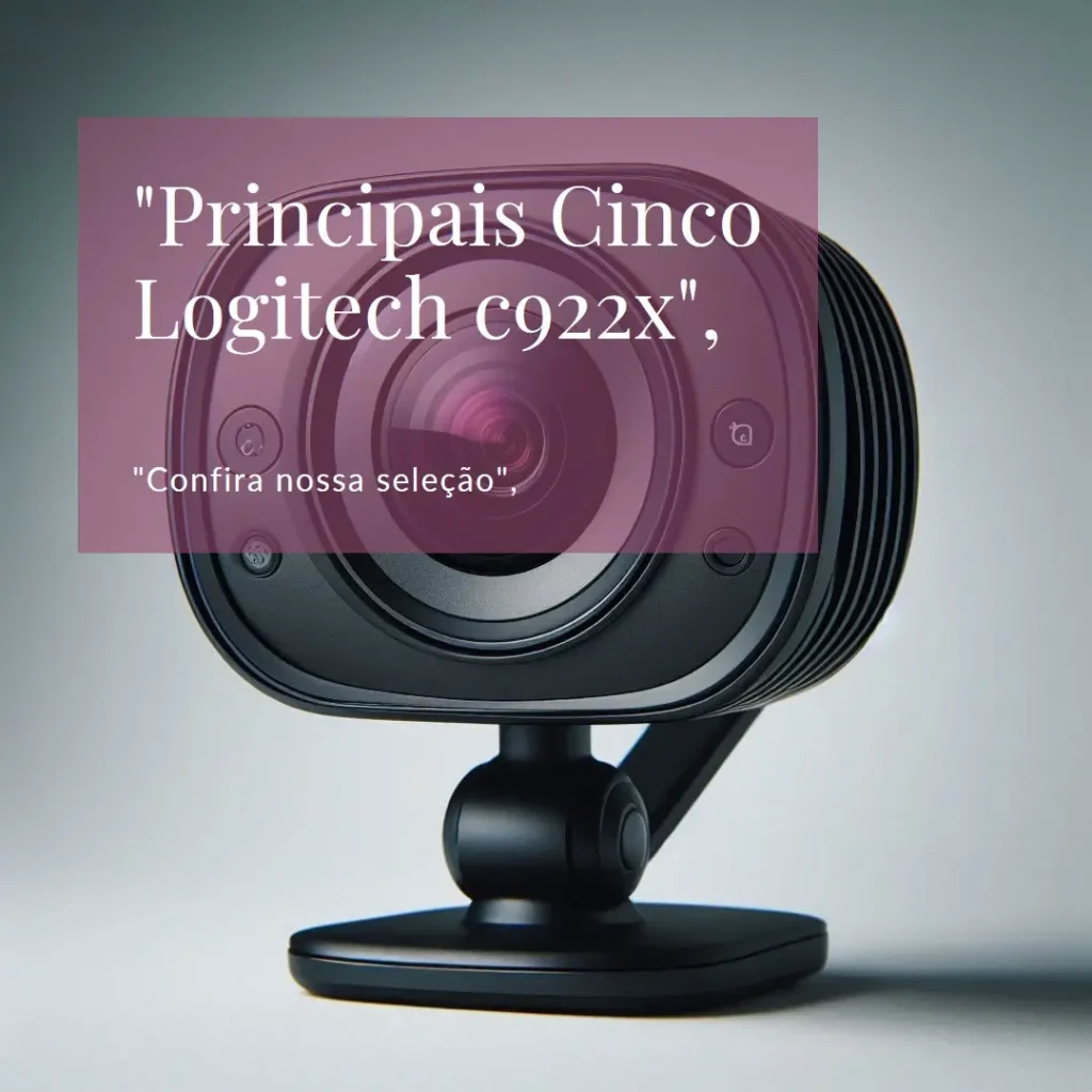 Principais Cinco  Logitech c922x pro stream