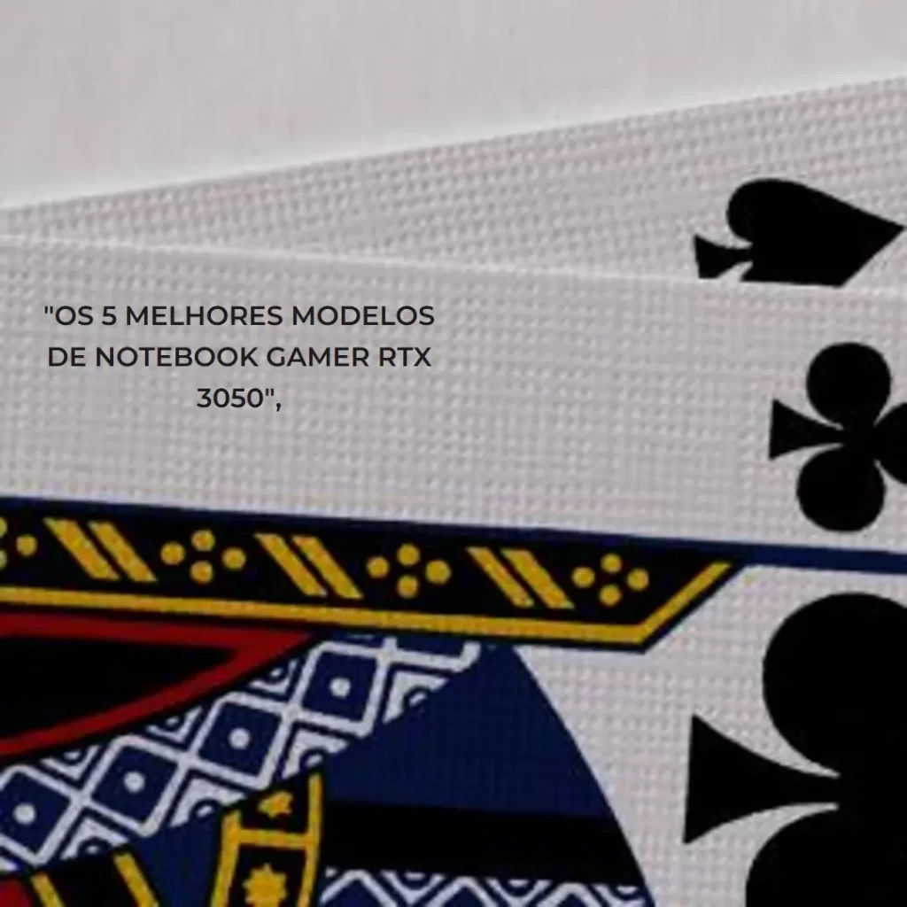 Os 5 Melhores Modelos de notebook gamer rtx 3050