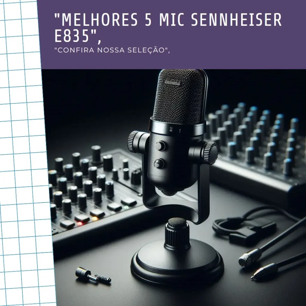 Melhores 5 mic Sennheiser e835