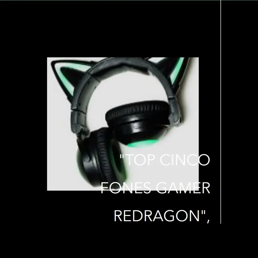 Top Cinco Modelos de fone gamer Redragon
