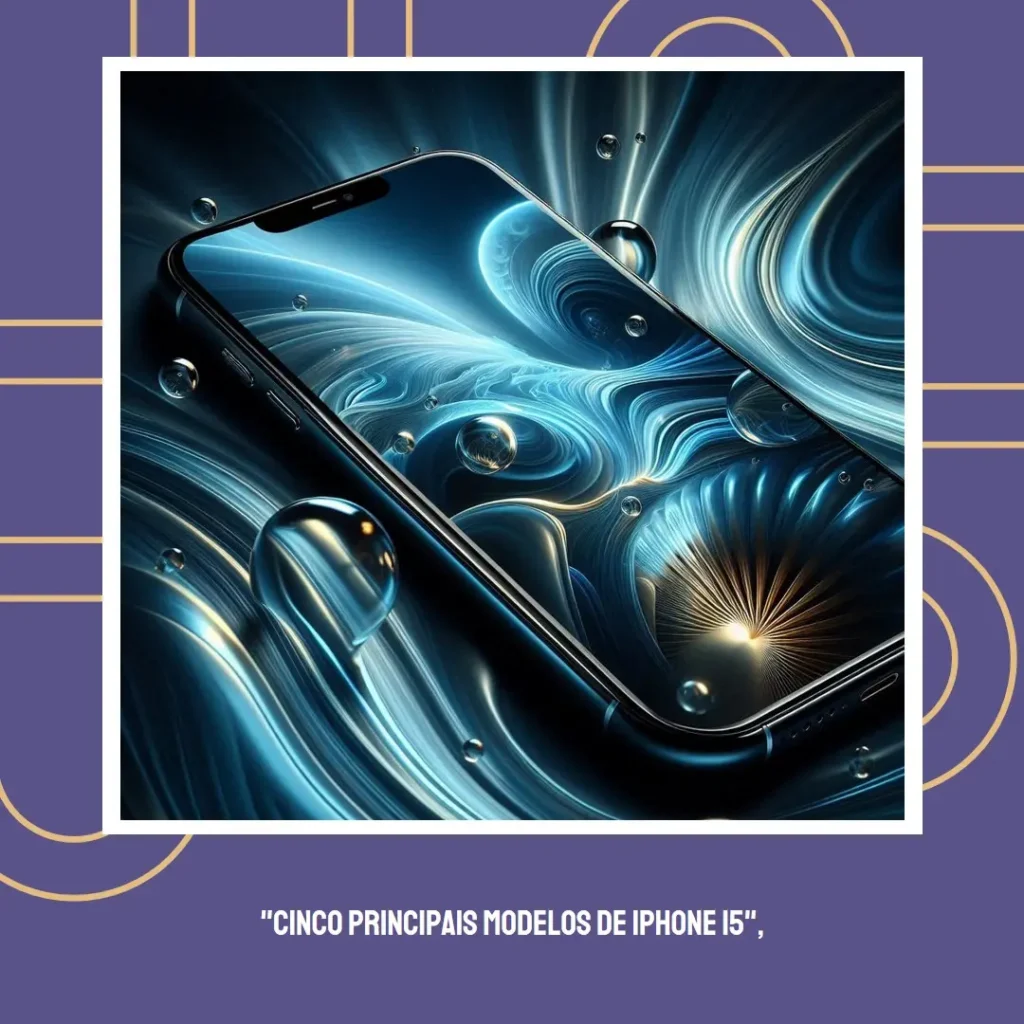 Cinco Principais Modelos de Iphone 15 pro max titanium