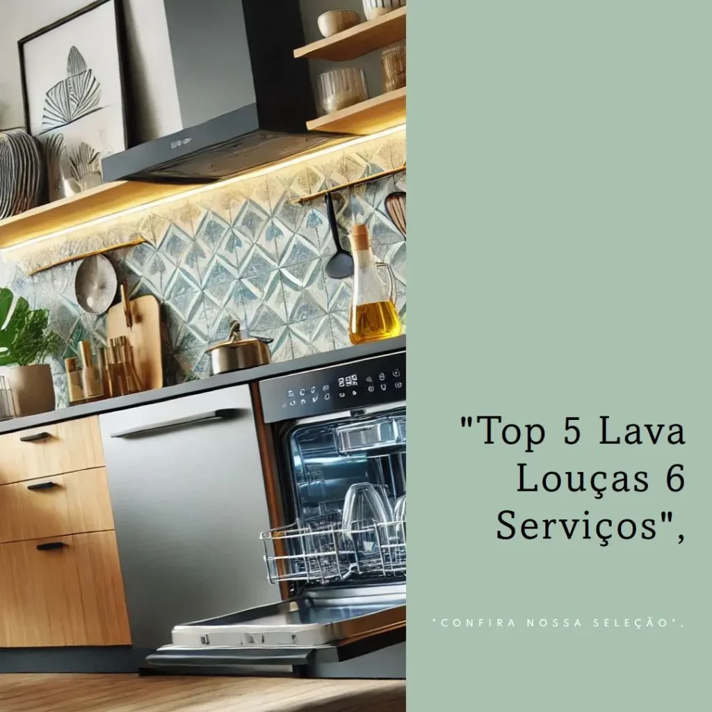 Top 5 lava louças 6 serviços
