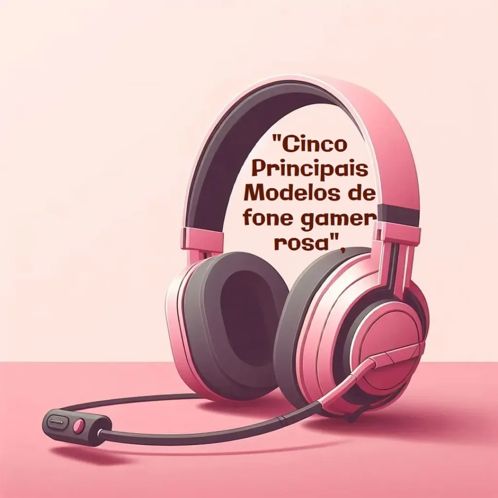 Cinco Principais Modelos de fone gamer rosa