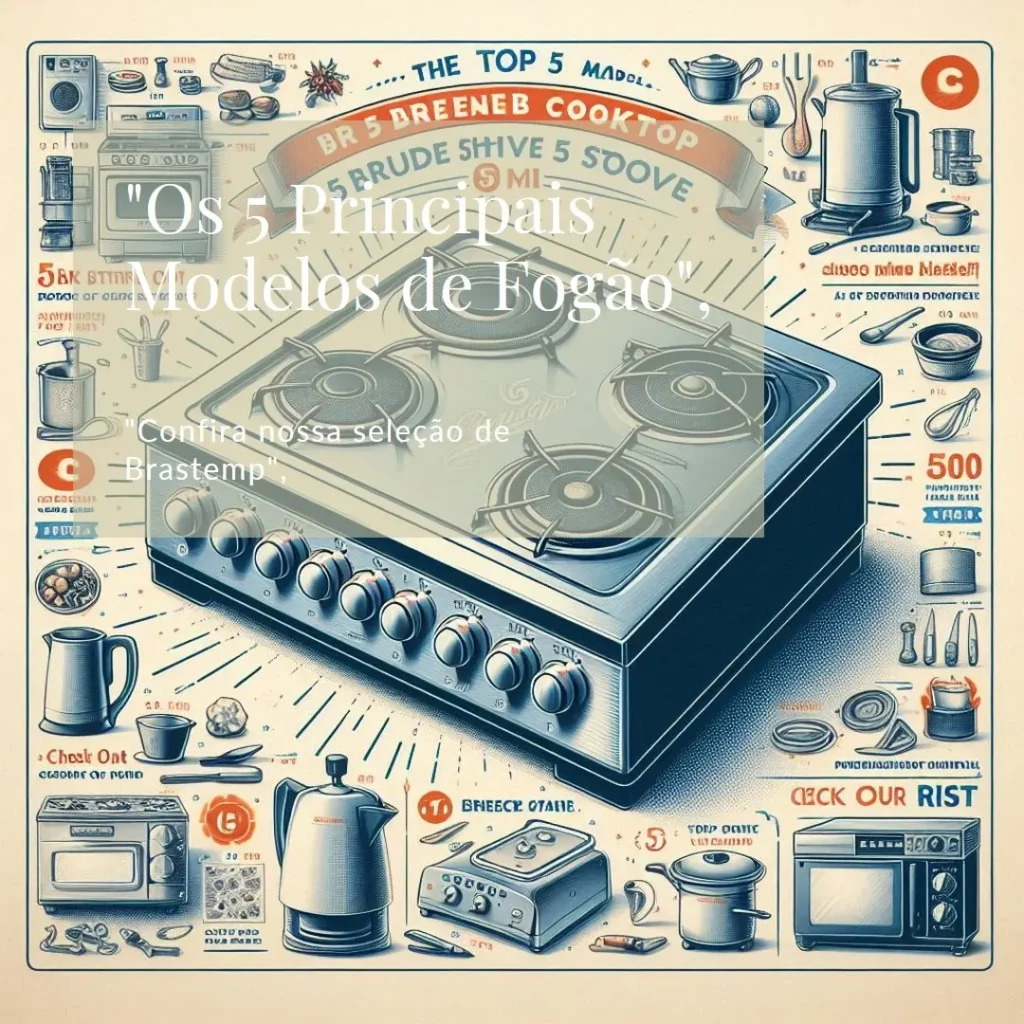 Os 5 Principais Modelos de fogão 5 bocas brastemp cooktop