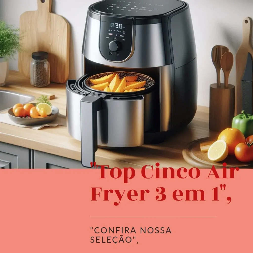 Top Cinco air fryer 3 em 1