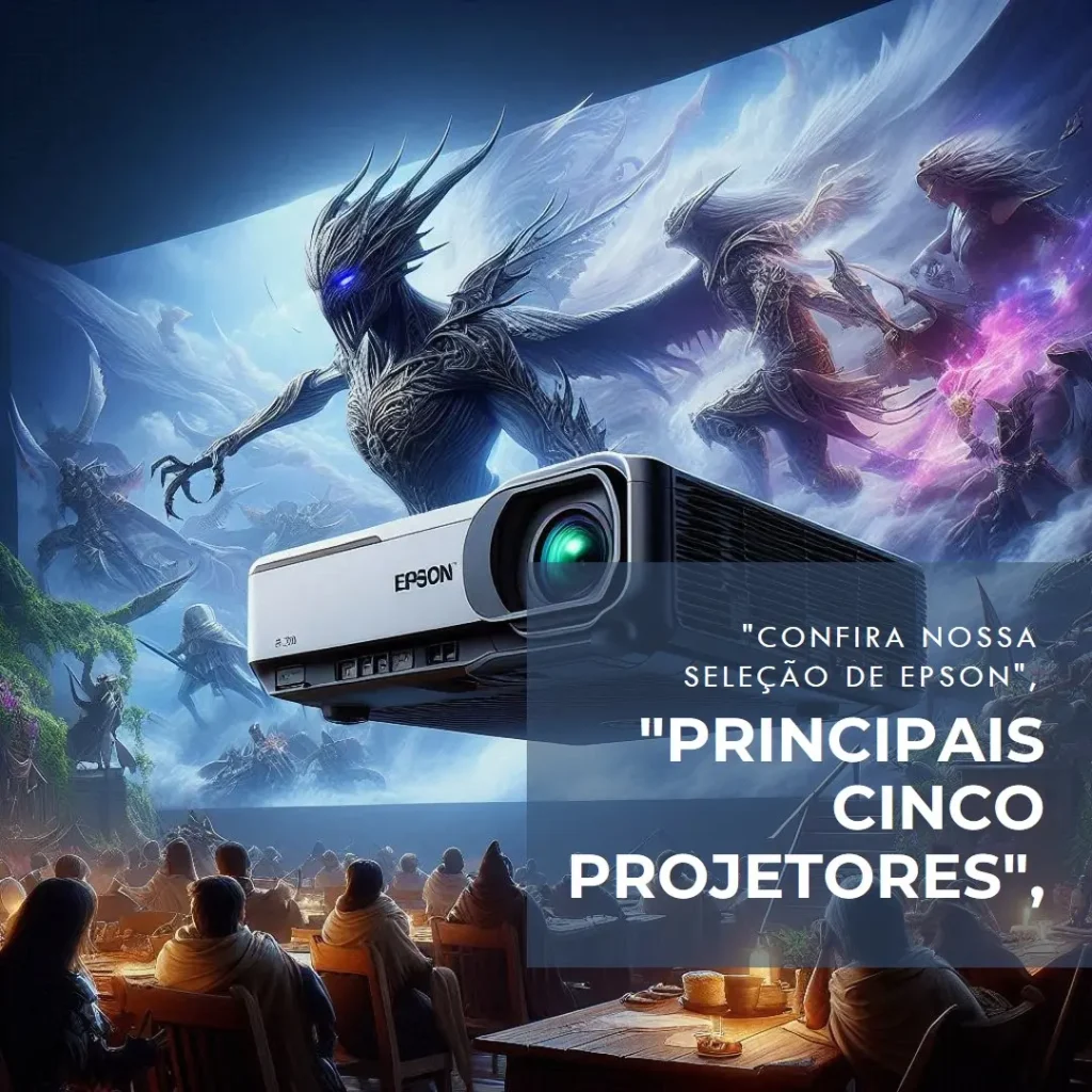 Principais Cinco projetor Epson co-w01