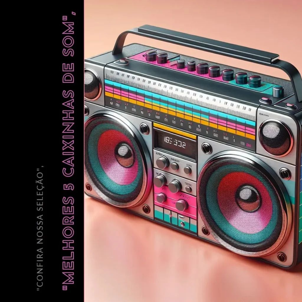 Melhores 5 caixinha de som Boombox 3