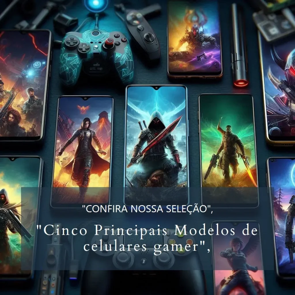 Cinco Principais Modelos de celulares gamer