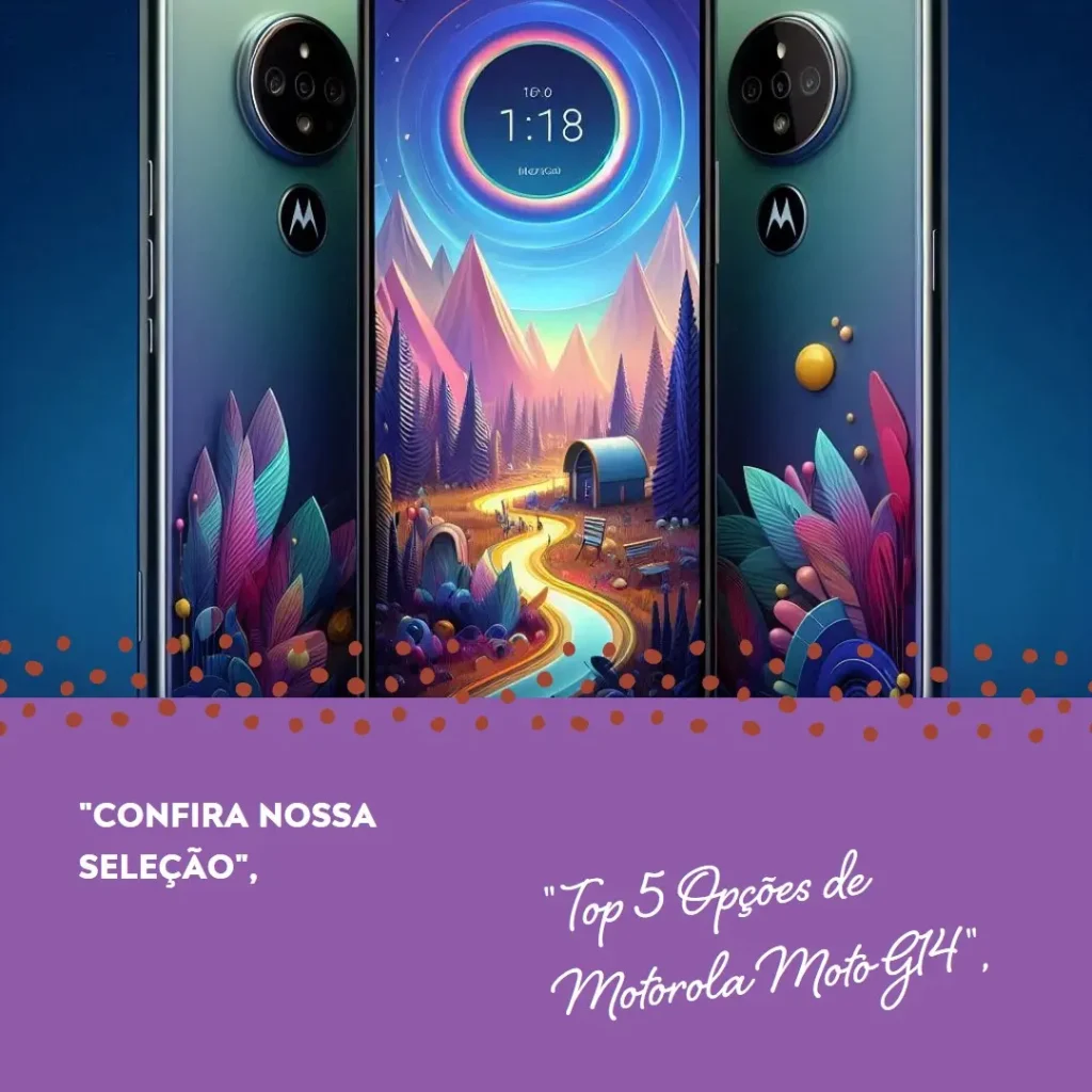Top 5 Opções de Motorola Moto G14
