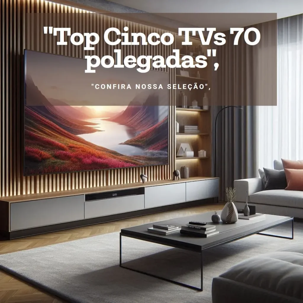 Top Cinco Modelos de TV 70 polegadas Samsung