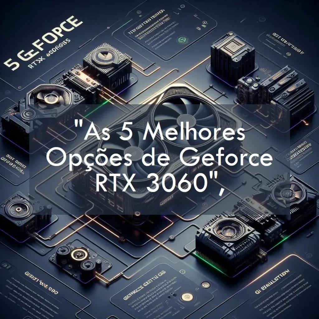As 5 Melhores Opções de Geforce RTX 3060