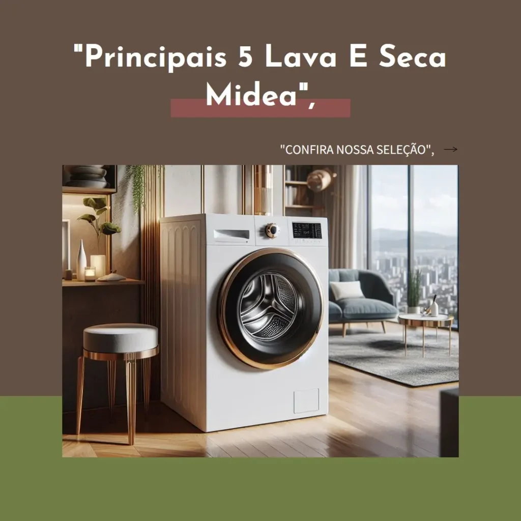 Principais 5 Lava E Seca Midea 11Kg Storm Wash