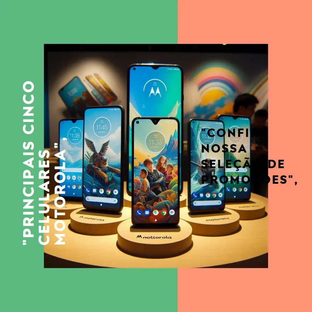 Principais Cinco celular motorola em promoção