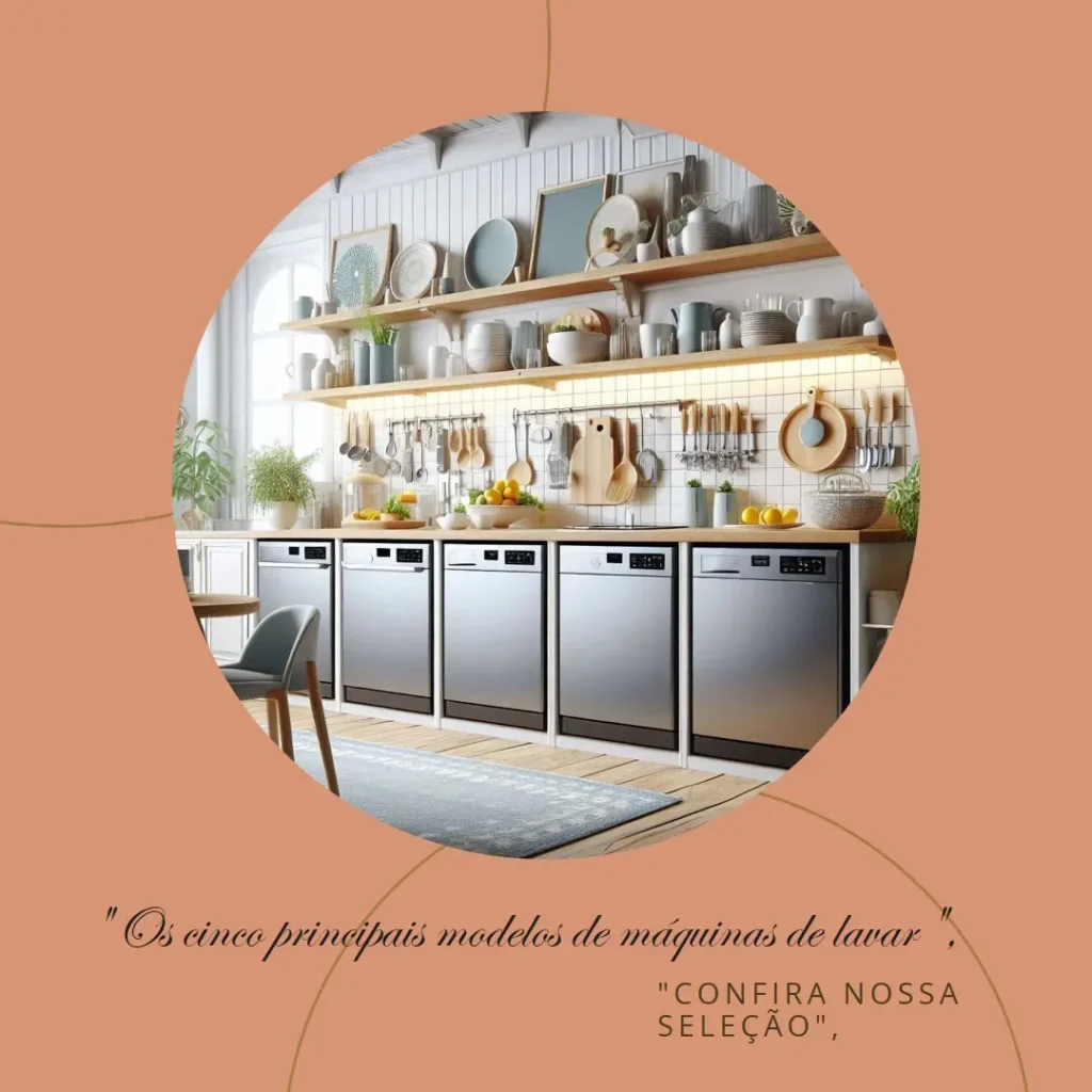 Top Cinco Modelos de lavadora de louça