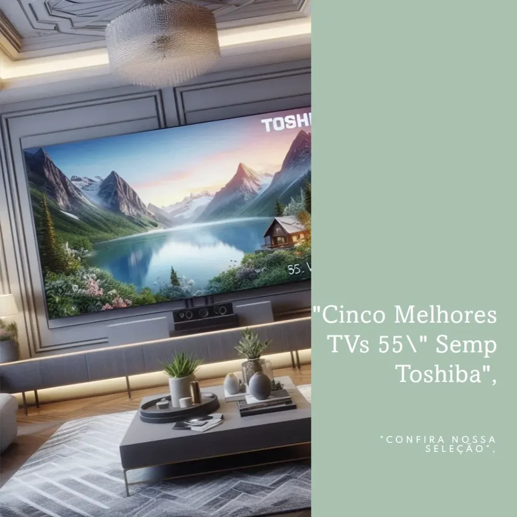 Cinco Melhores Modelos de TV 55 polegadas Semp Toshiba