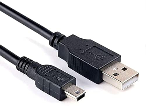 Cabo de transferência de dados/arquivos USB IFC-400PCU para câmeras Canon Rebel EOS T1i T2i T3 T3i T4i T5 T5i T6 T6i T6s T7i, Select PowerShot e Vixia - Veja a lista completa de modelos Canon