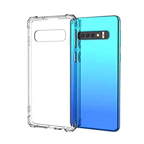 Case Capinha Transparente Capa Anti Impacto Flexível LINHA PREMIUM DUPIN Compatível Com SAMSUNG GALAXY S9 PLUS, S10, S10 LITE, S10 PLUS, S10E, S11 PLUS, S20, S20 PLUS, S20 ULTRA, S21, S21 PLUS, S21 ULTRA, S22, S22 PLUS, S22 ULTRA, S30 PLUS (S10)