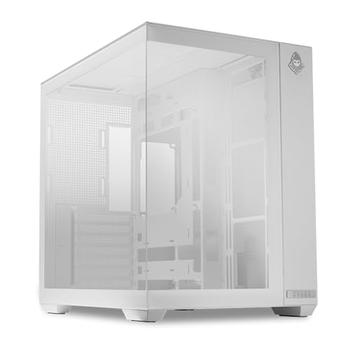 Gabinete Gamer Mancer CV500 | Mid Tower | Lateral De Vidro | Branco | MCR-CV500-WH