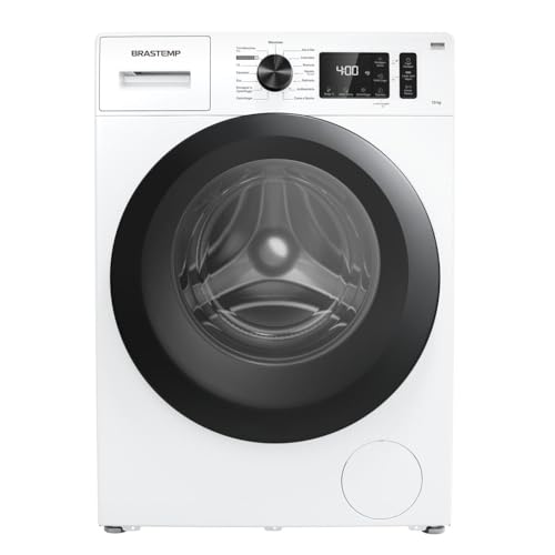 Lavadora Brastemp 10kg branca com Smart Sensor, Tira Manchas Pro e Motor Inverter - BNF10AB 110V