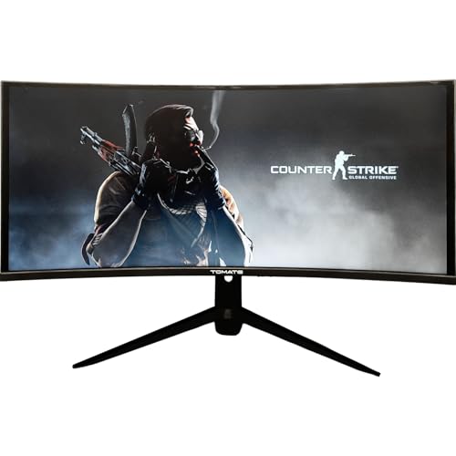 Monitor Gamer Curvo Ultrawide 34" 165Hz 1ms Resolução WQHD 3440x1400 HDMI - Tecnologia Antirreflexo