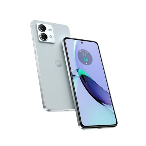 Smartphone Motorola Moto g84 5G - 256GB 16GB (8GB RAM+8GB Ram Boost) 50MP Ultra-Pixel AI Camera Tela pOLED NFC Azul - Vegan Leather