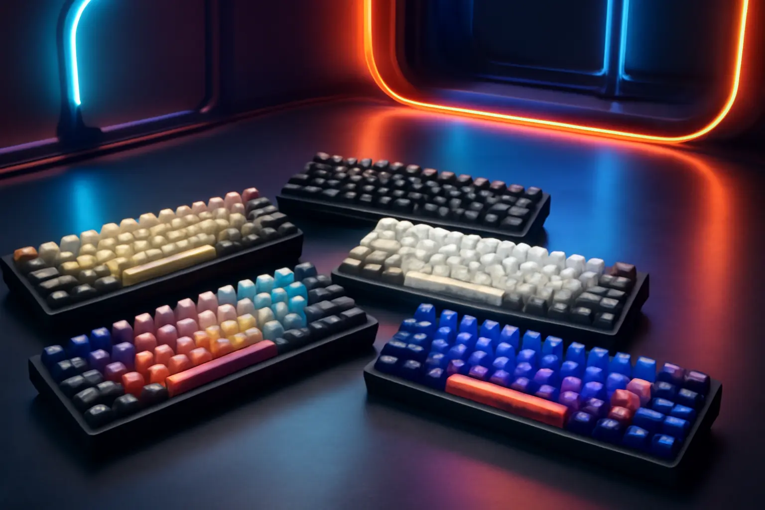 Cinco Principais Modelos de teclado mecânico 60
