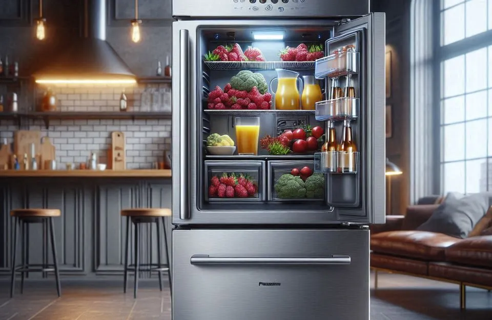Geladeira Frost Free Brastemp Inverse 447L Inox BRE57FK
