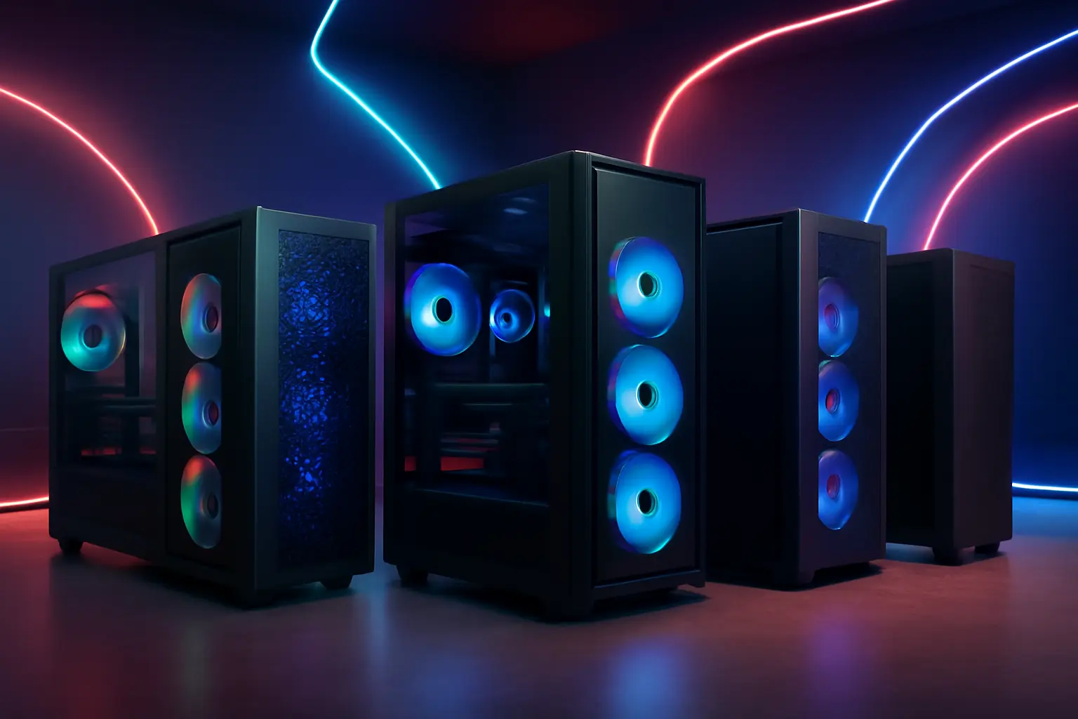 Os 5 Principais Modelos de Gabinete Gamer Preto