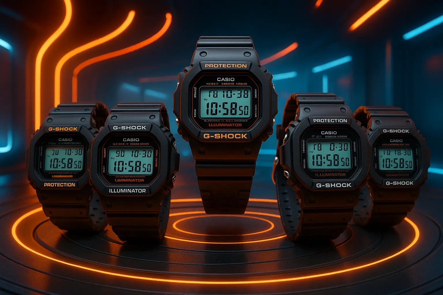 Os 5 Melhores Modelos de G Shock Casio
