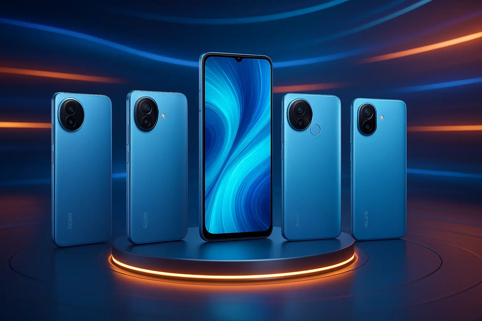 Cinco Melhores Modelos de Redmi A3 azul