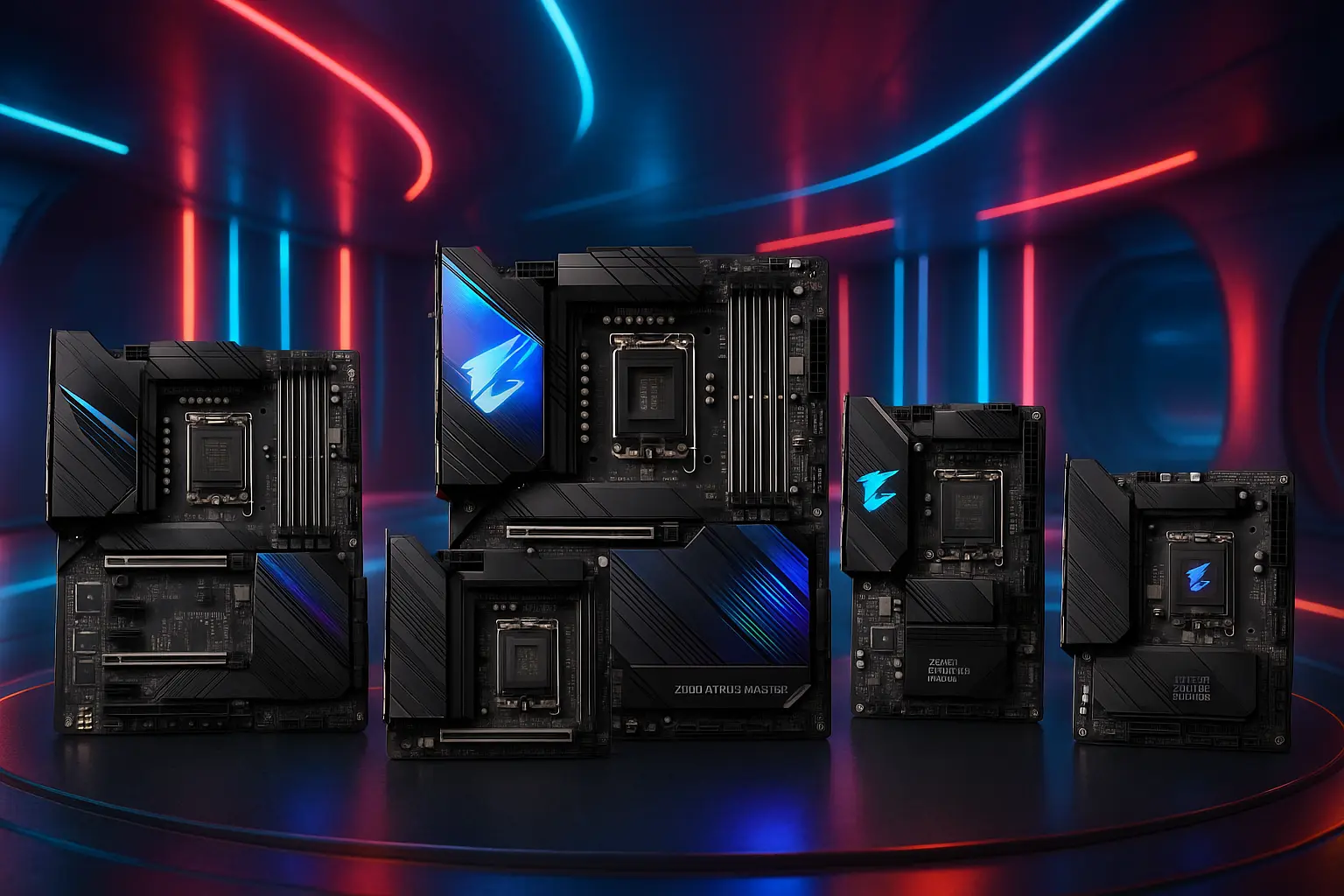 Cinco Principais Modelos de z890 Aorus master ai top