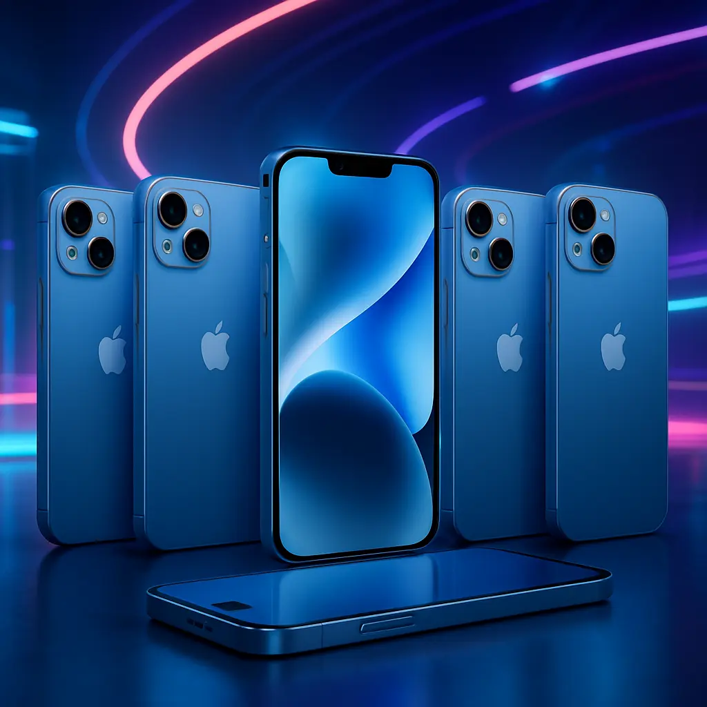 Top Cinco Modelos de Iphone 14 plus azul