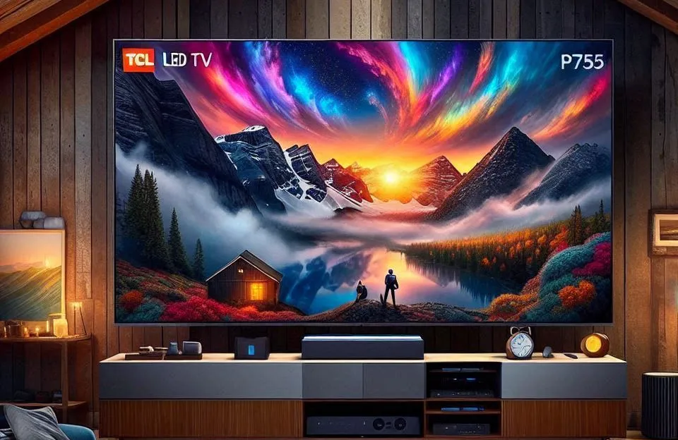 TCL LED SMART TV 75” P755 4K UHD GOOGLE TV: Qualidade e Imersão