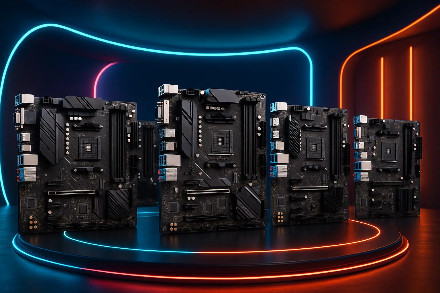 Cinco Melhores Modelos de Placa Mãe B550M