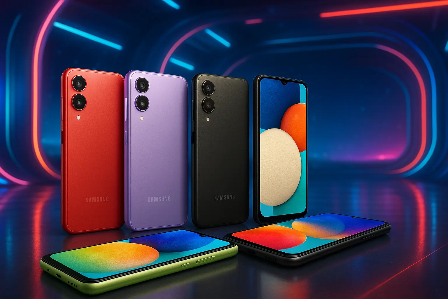 Cinco Principais Modelos de Galaxy A06